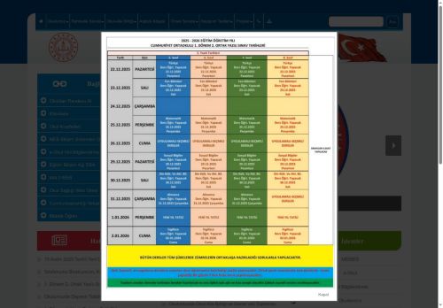 Cumhuriyet Ortaokulu - BARTIN / MERKEZ