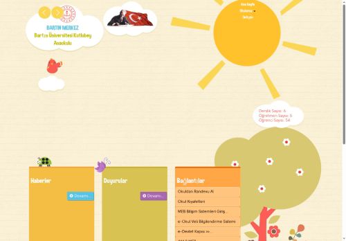 Bartın Üniversitesi Kutlubey Anaokulu - BARTIN / MERKEZ