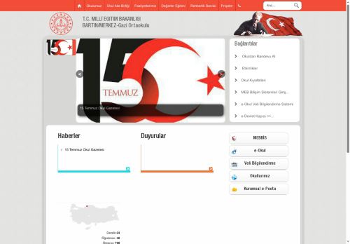 Gazi Ortaokulu - BARTIN / MERKEZ