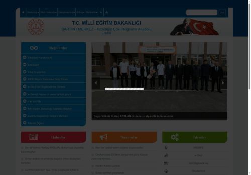 Kozcağız Çok Programlı Anadolu Lisesi - BARTIN / MERKEZ