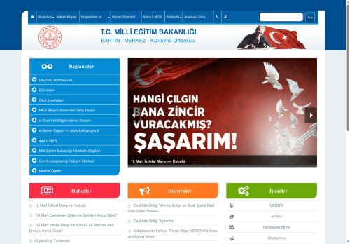 Kızılelma Ortaokulu - BARTIN / MERKEZ