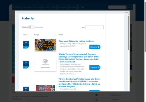 Kozcağız İlkokulu - BARTIN / MERKEZ