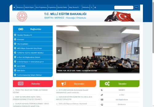 Kozcağız Ortaokulu - BARTIN / MERKEZ