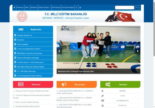 Hürriyet Anadolu Lisesi - BATMAN / MERKEZ