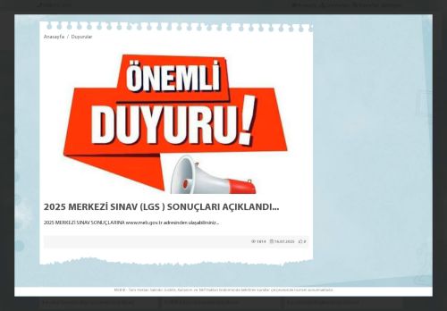 Atatürk Ortaokulu - BATMAN / BEŞİRİ