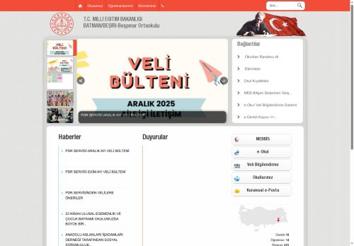 Beşpınar Ortaokulu - BATMAN / BEŞİRİ