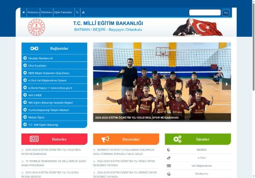 Beyçayırı Ortaokulu - BATMAN / BEŞİRİ