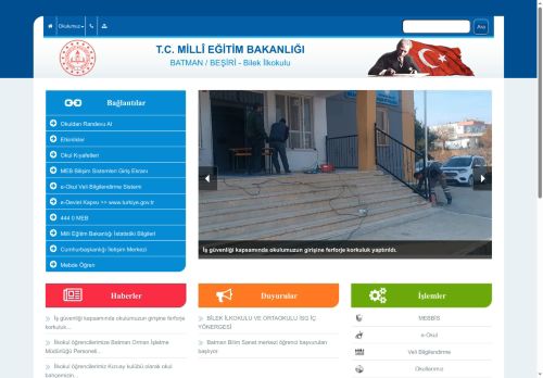 Bilek İlkokulu - BATMAN / BEŞİRİ