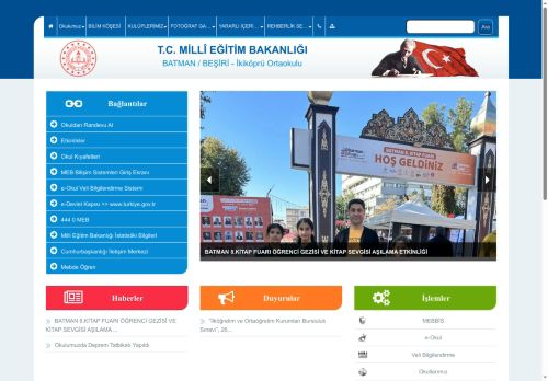 İkiköprü Ortaokulu - BATMAN / BEŞİRİ