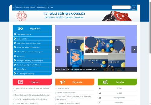 Sabancı Ortaokulu - BATMAN / BEŞİRİ