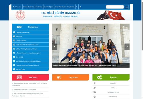 Binatlı İlkokulu - BATMAN / MERKEZ