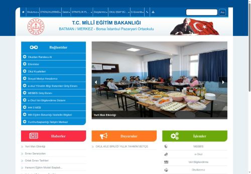 Borsa İstanbul Pazaryeri Ortaokulu - BATMAN / MERKEZ