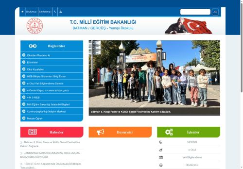 Yemişli İlkokulu - BATMAN / GERCÜŞ