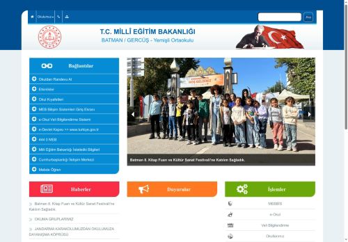 Yemişli Ortaokulu - BATMAN / GERCÜŞ