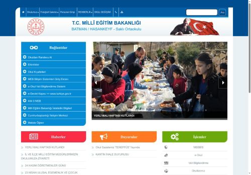 Saklı Ortaokulu - BATMAN / HASANKEYF