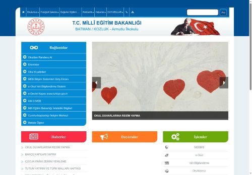 Armutlu İlkokulu - BATMAN / KOZLUK