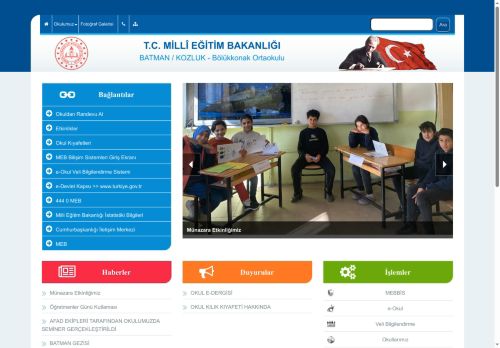 Bölükkonak Ortaokulu - BATMAN / KOZLUK