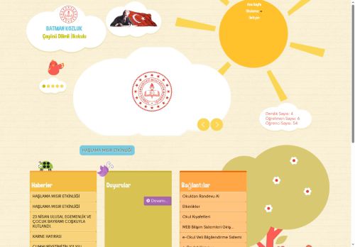 Çayönü Dilimli İlkokulu - BATMAN / KOZLUK