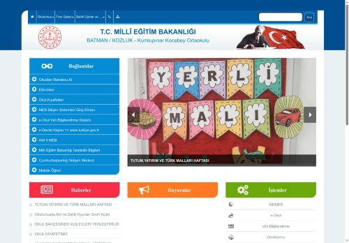 Kumlupınar Kocabey Ortaokulu - BATMAN / KOZLUK