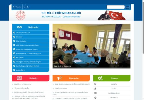 Oyuktaş Ortaokulu - BATMAN / KOZLUK