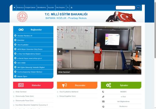 Pınarbaşı İlkokulu - BATMAN / KOZLUK