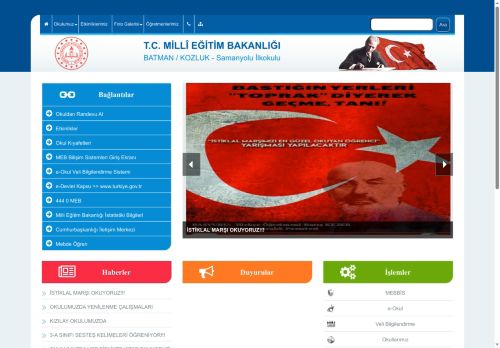 Samanyolu İlkokulu - BATMAN / KOZLUK