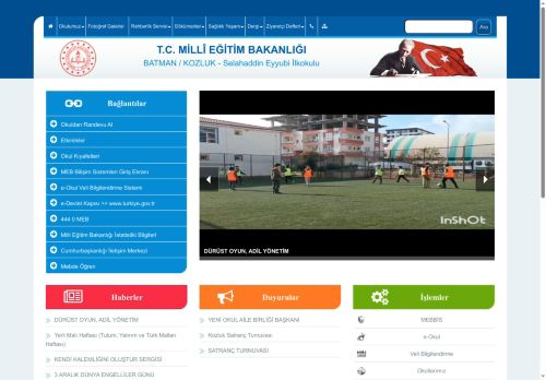 Selahaddin Eyyubi İlkokulu - BATMAN / KOZLUK