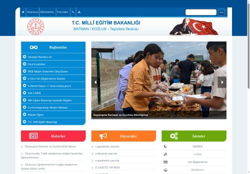 Taşlıdere İlkokulu - BATMAN / KOZLUK