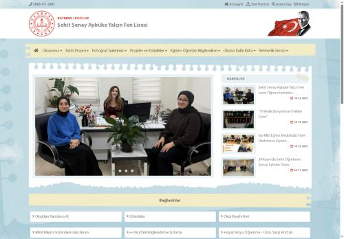 Şehit Şenay Aybüke Yalçın Fen Lisesi - BATMAN / KOZLUK