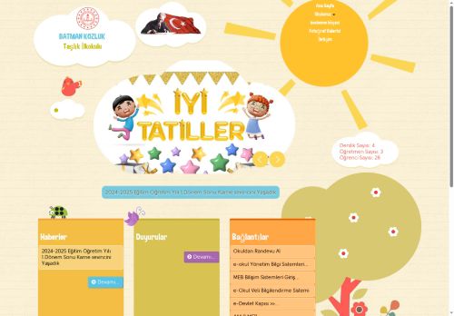 Taşlık İlkokulu - BATMAN / KOZLUK