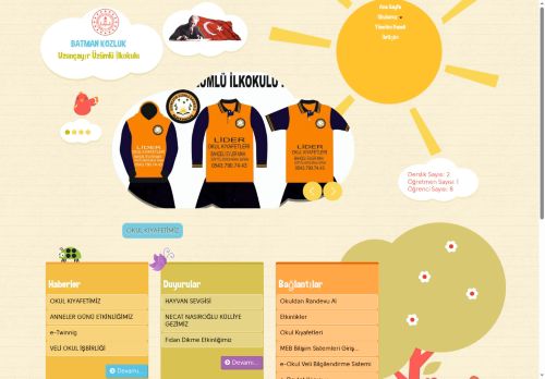 Uzunçayır Üzümlü İlkokulu - BATMAN / KOZLUK