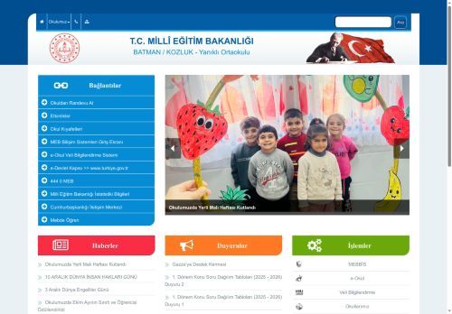Yanıklı Ortaokulu - BATMAN / KOZLUK