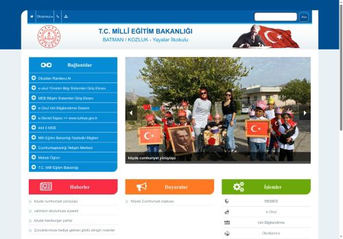 Yayalar İlkokulu - BATMAN / KOZLUK