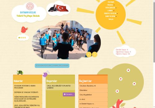 Yolüstü Yeşiltepe İlkokulu - BATMAN / KOZLUK