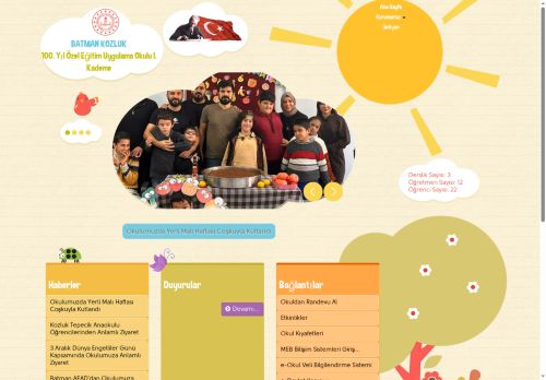 100. Yıl Özel Eğitim Uygulama Okulu I. Kademe - BATMAN / KOZLUK