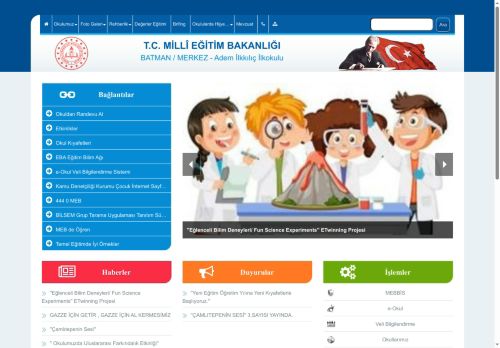Adem İlkkılıç İlkokulu - BATMAN / MERKEZ