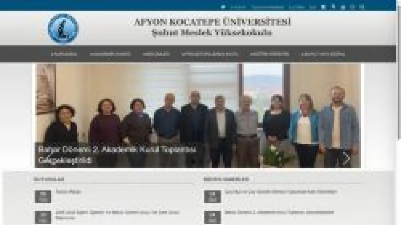 Şuhut MYO | Tarihin Yazıldığı Topraklarda Geleceğini Yaz