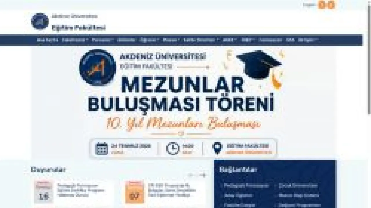 Eğitim Fakültesi-Ana Sayfa