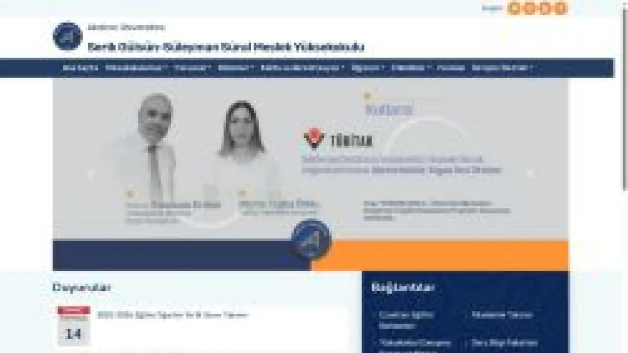 Serik Gülsün-Süleyman Süral MYO-Ana Sayfa