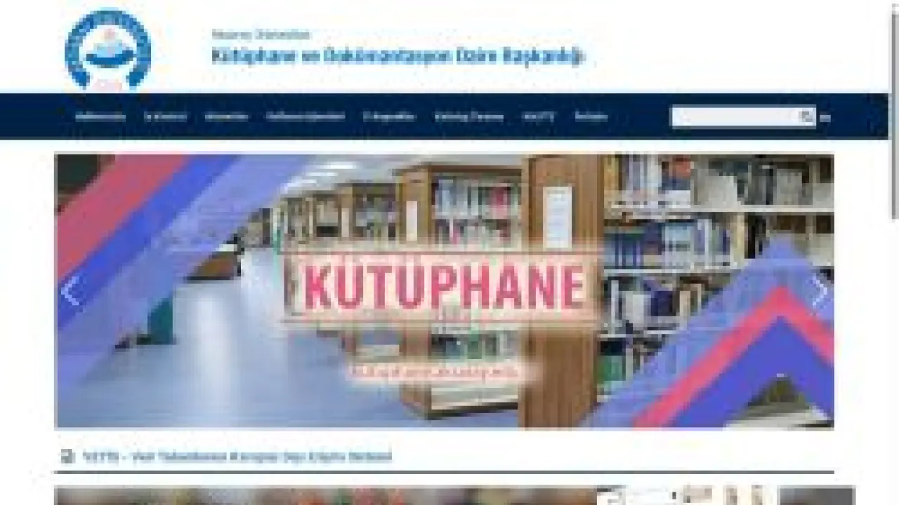 Kütüphane ve Dokümantasyon Daire Başkanlığı