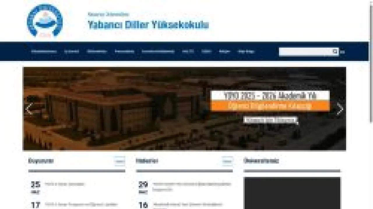 Yabancı Diller Yüksekokulu