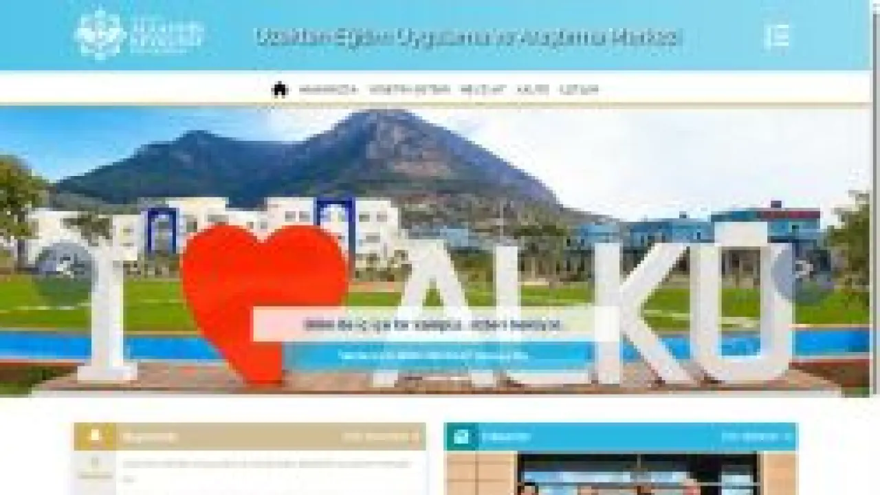 ALKÜ | Uzaktan Eğitim Uygulama ve Araştırma Merkezi