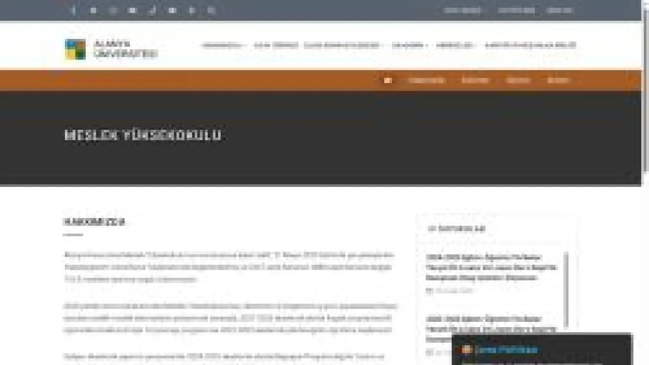 Meslek Yüksekokulu