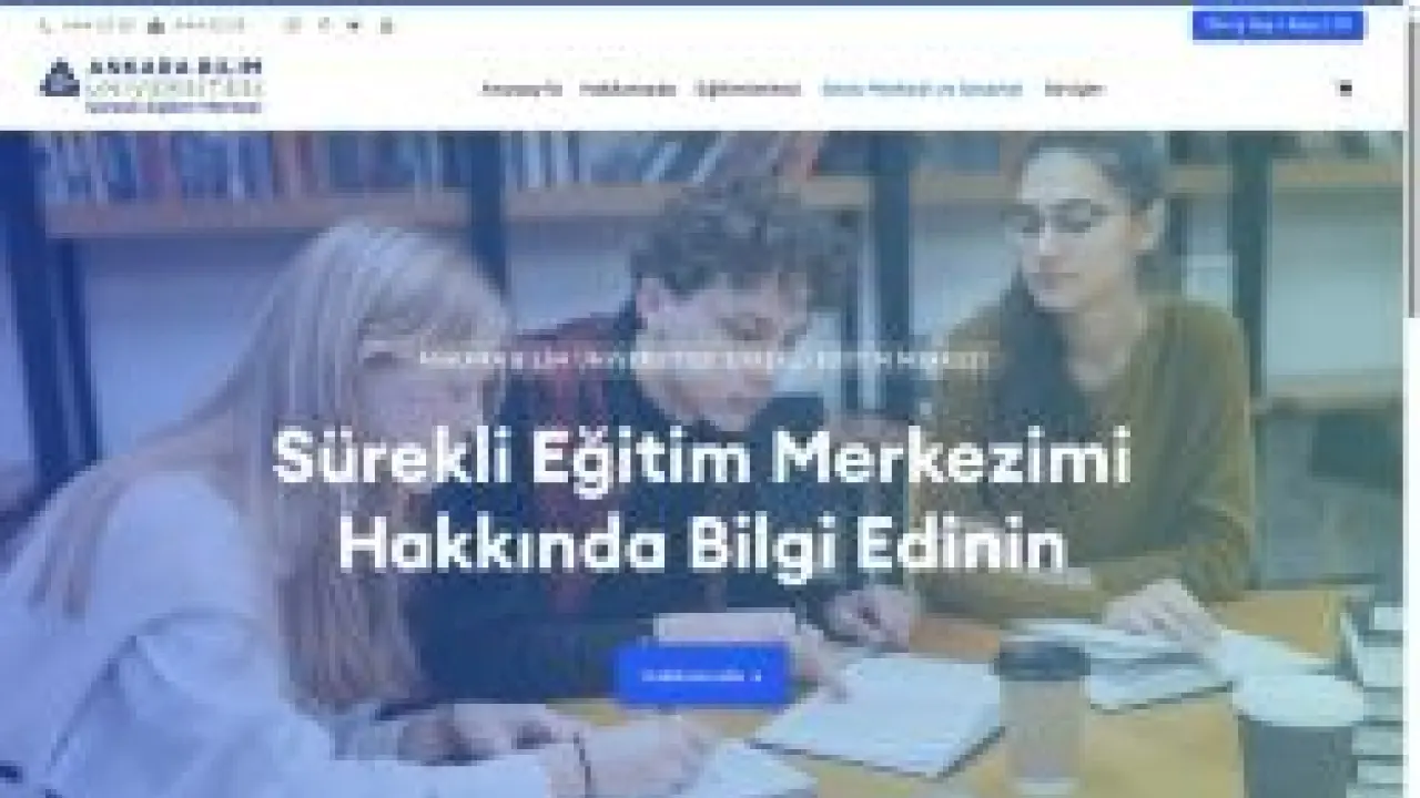 Ankara Bilim Üniversitesi Sürekli Eğitim Merkezi