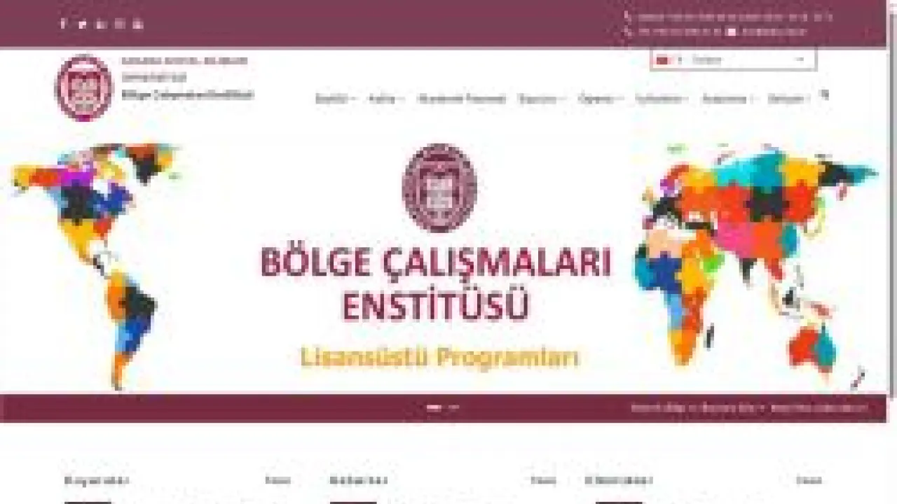 Ana Sayfa | Bölge Çalışmaları Enstitüsü