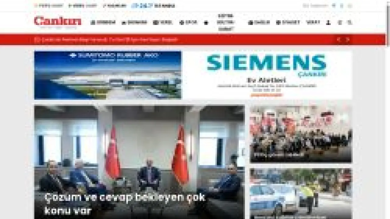 Çankırı Gündemi En Yeni Çankırı Haberleri - Çankırı Gazete