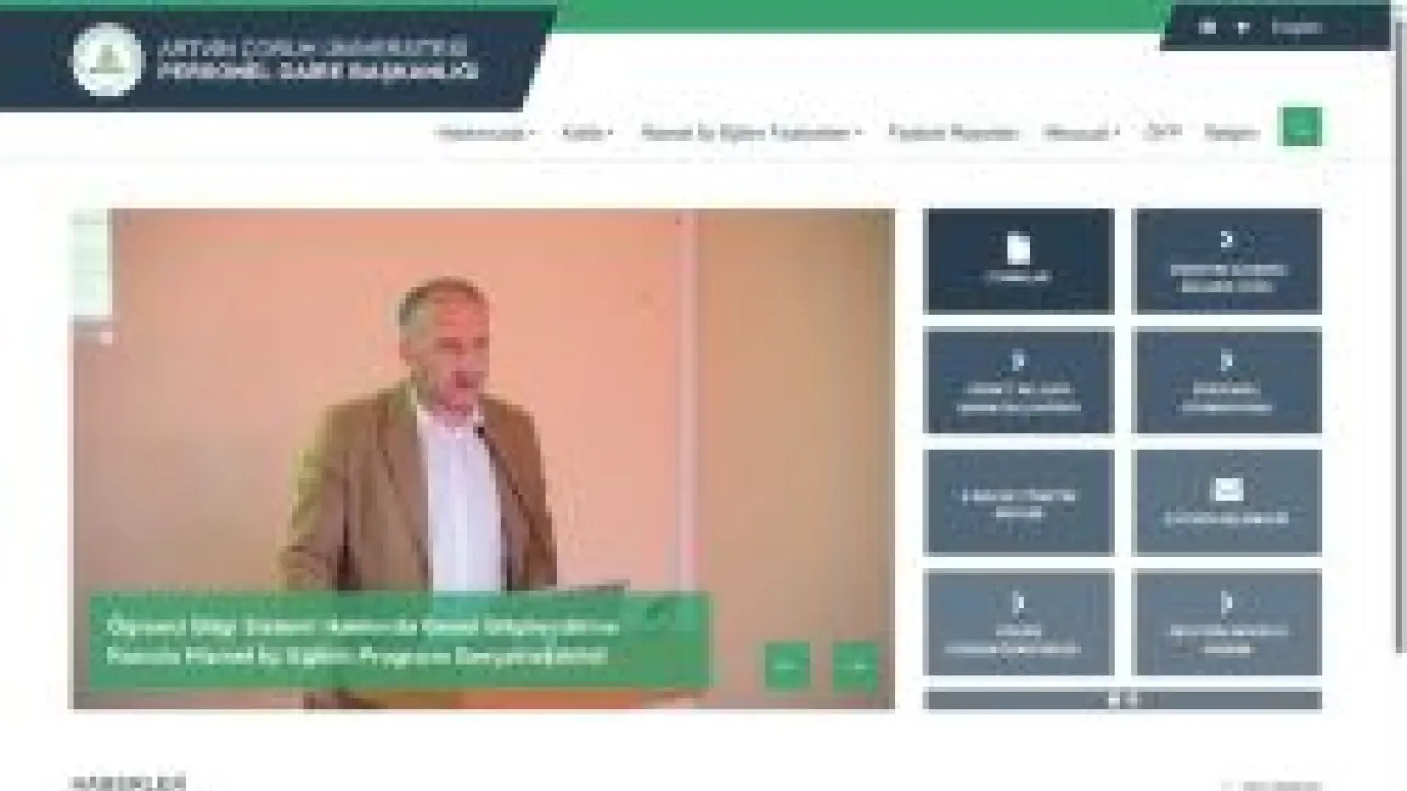 Artvin Çoruh Üniversitesi - Personel Daire Başkanlığı