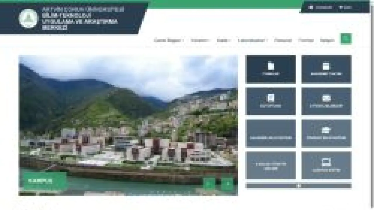 Artvin Çoruh Üniversitesi - Bilim-Teknoloji Uygulama ve Araştırma Merkezi