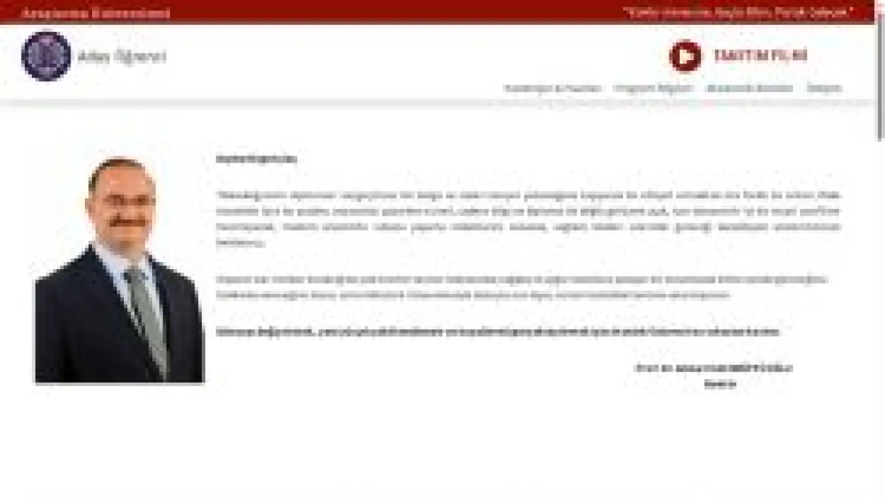 Aday Öğrenci – ATAÜNİ