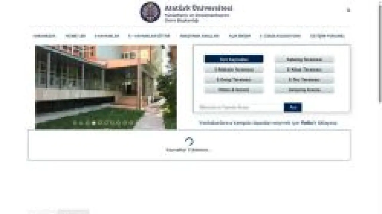 Atatürk Üniversitesi Kütüphane ve Dokümantasyon Daire Başkanlığı